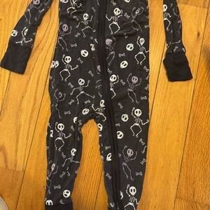 12-18m Little Sleepies Skeleton zippy